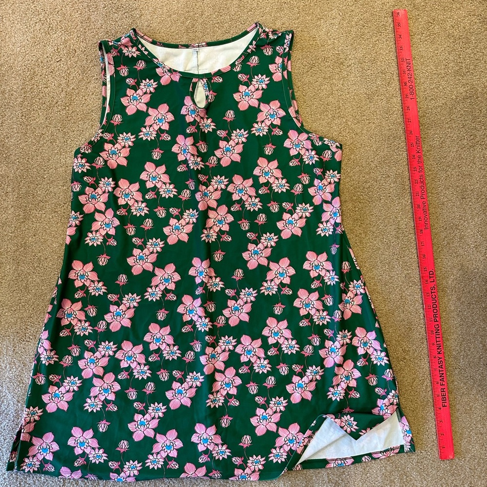 Nuu Muu Gardenia Plus Size 3X Exercise Running Dress Sleeveless VGUC